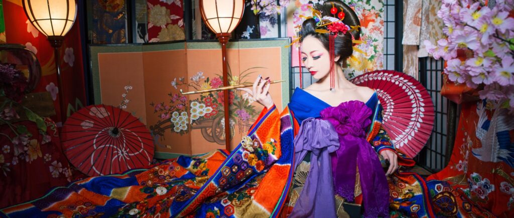 写真館体験プラン 記念撮影と外出サポートの様子